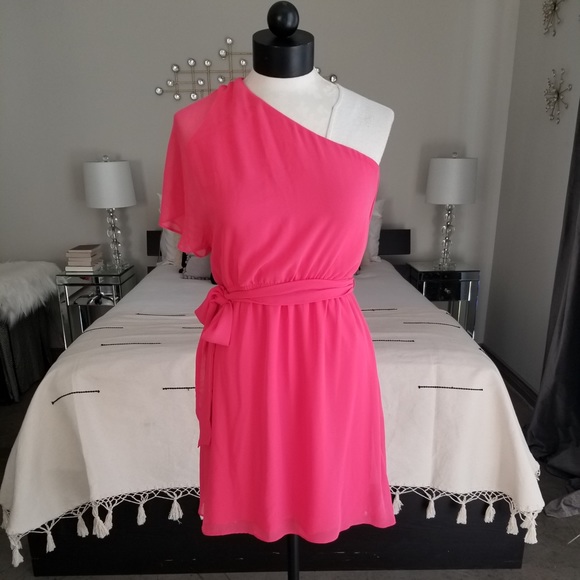 Express One Shoulder Dress - Picture 1 of 4